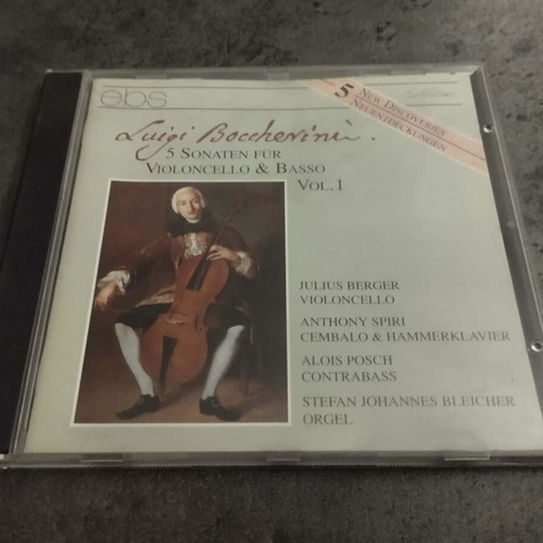 Boccherini 5 sonaten CD like new, classical