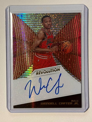Κάρτα Panini Revolution Rookie On Card Auto Wendell Carter Jr 2018-19 καινούργια