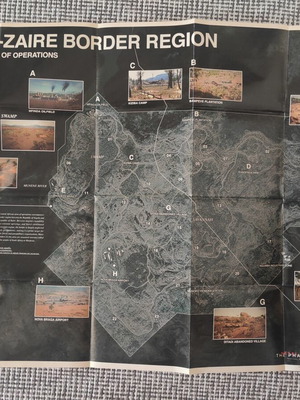 Χάρτης Poster Metal Gear Solid Phantom Pain σαν καινούργιο