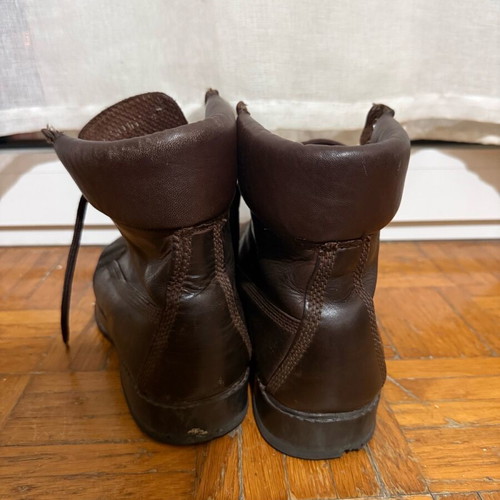 Texter leather ankle boot used, brown, size 41