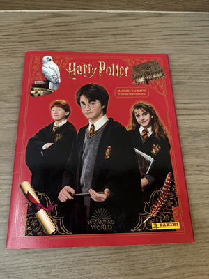 Άλμπουμ αυτοκόλλητα Harry Potter Panini σαν καινούργιο με poster