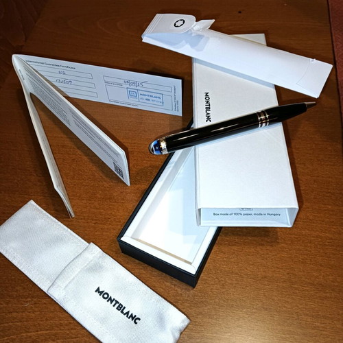 Montblanc Starwalker black ballpoint pen new