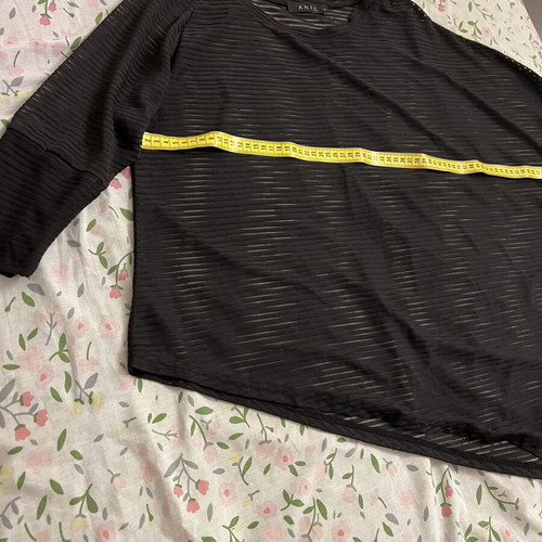 Perfect top semi-transparent one size