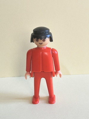 Playmobil vintage Lyra red figure