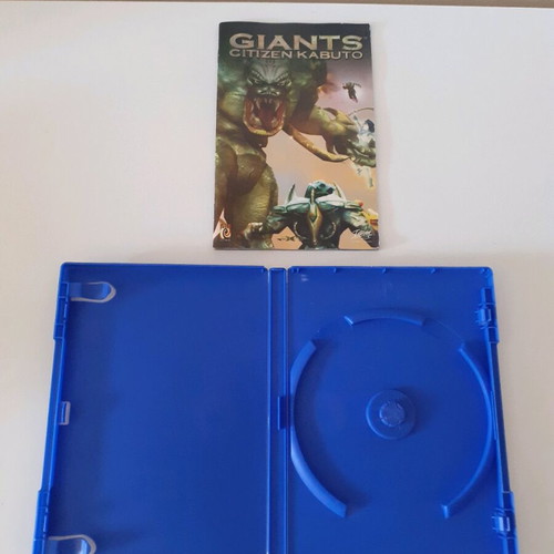 Giants Citizen Kabuto PlayStation 2 game used with case and manual