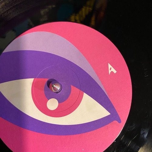 Goa trance vinyl records used, rare, worn cover