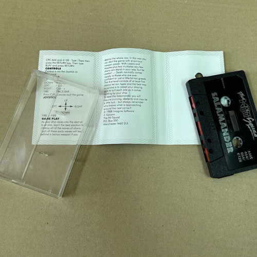 Konami Salamander Amstrad CPC game used, untested