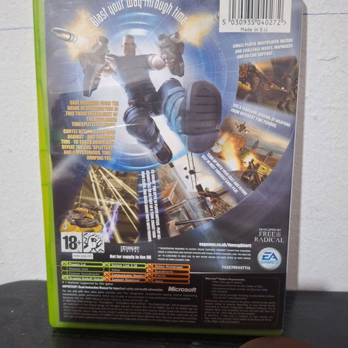 TimeSplitters Future Perfect Xbox original game used, action