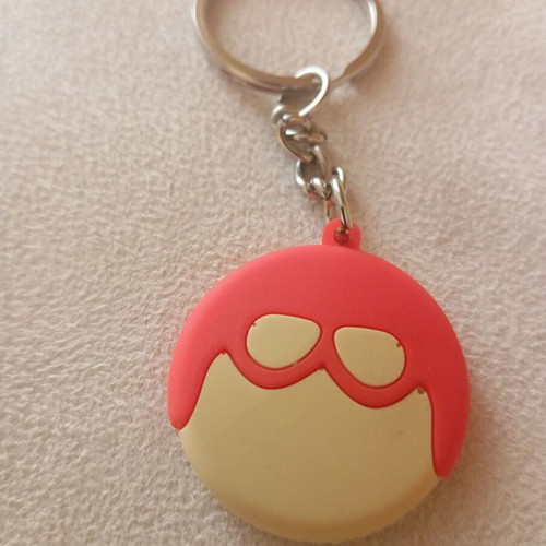 Babybel collectible keychain like new