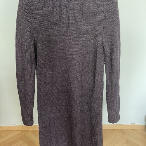 Hugo Boss knit wool dress size M, purple