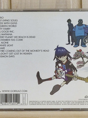 Gorillaz Demon Days CD like new, electronic