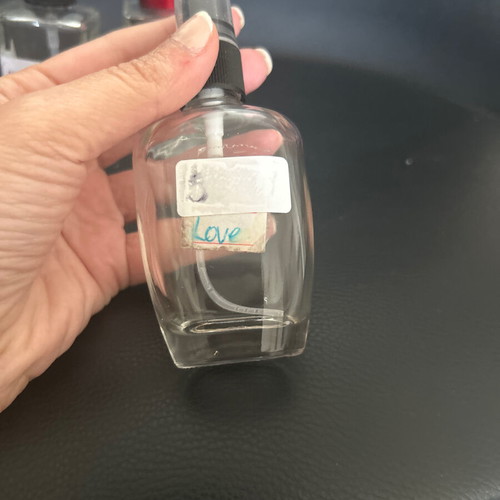 Empty perfume bottles used