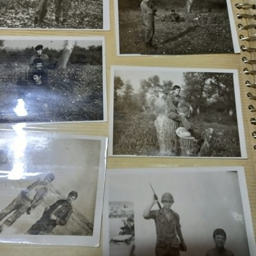 Photo album with 134 old photos used