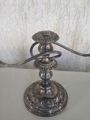 Very old candlesticks like new
