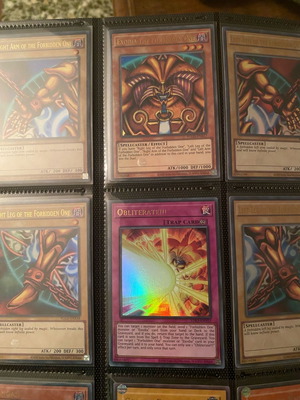Σετ καρτών Exodia full set με Obliterate, καινούργιο