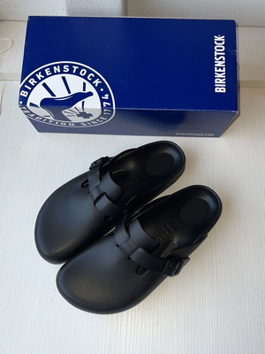 Birkenstock Boston EVA clogs new, size 37, black