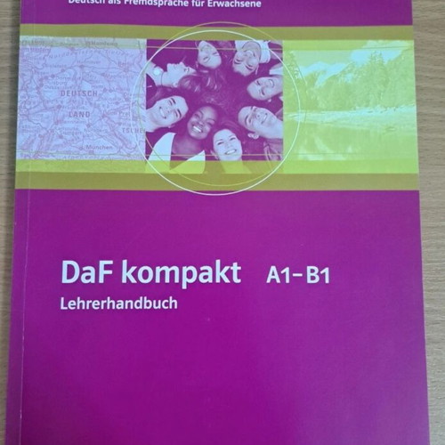 DaF kompakt A1-B1 Teacher's Book like new