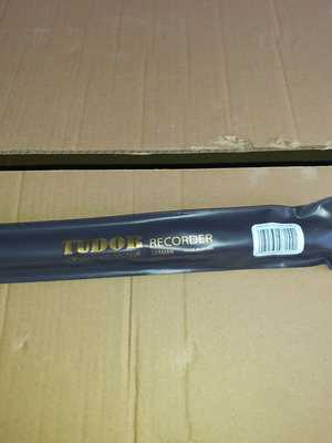 Plastic recorder new with case