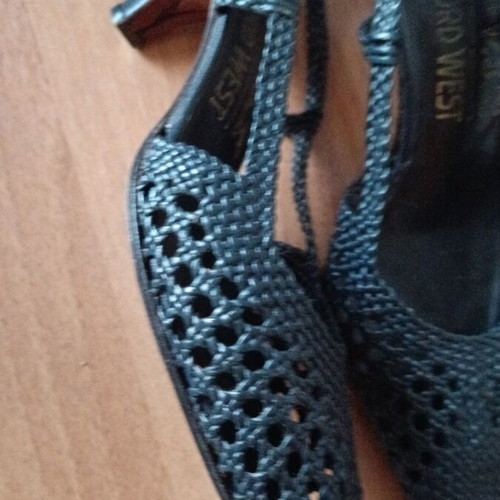 Vintage woven sandals size 40 like new, 1960s