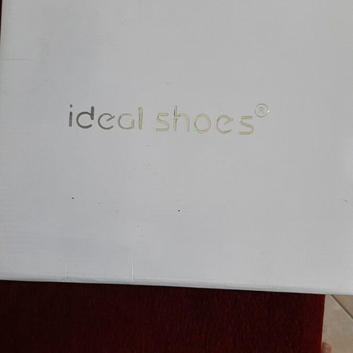 Ideal Shoes black suede high heel sandals size 39 like new