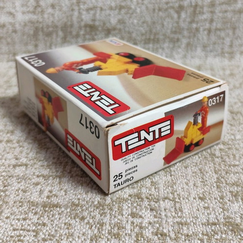 Tente Tauro #0317 vintage building blocks new with box