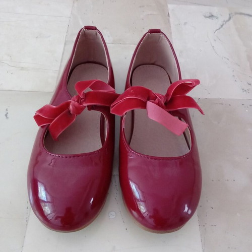 Doremi ballerinas used, red, sizes 30 and 31