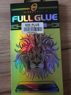 Tempered glass screen protector Samsung S25 Plus like new compatible with S24 Plus