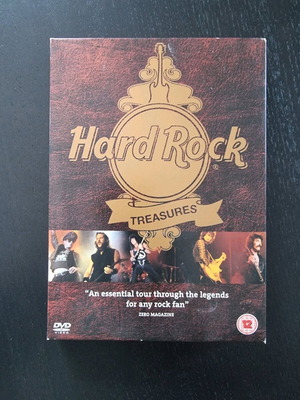 Hard Rock Cafe Treasures DVD used, rock