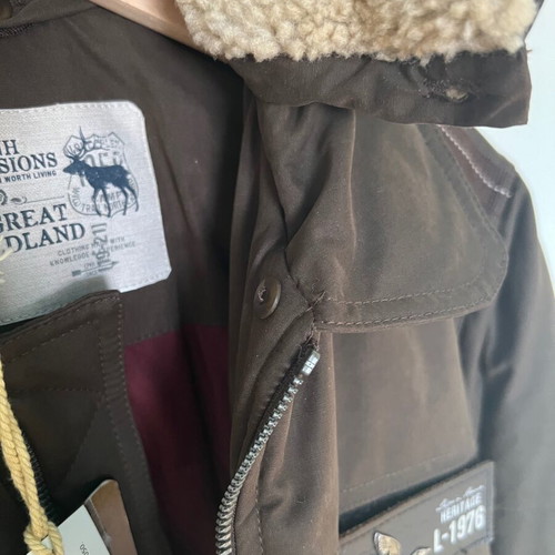 Aviator jacket Lapin new, brown, age 14