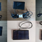 Solar LED panels used, pack