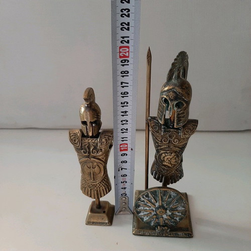 Bronze ancient warriors like new, pack of 40