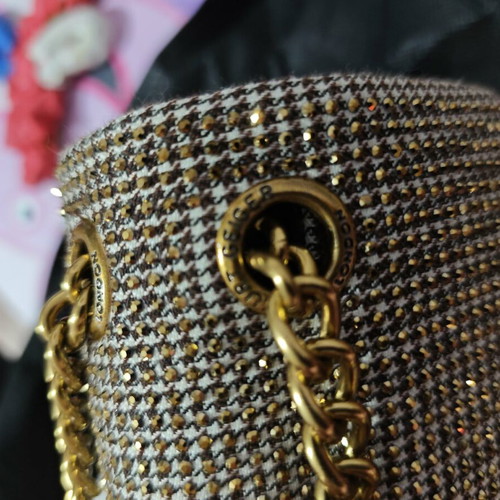 Kurt Geiger Kensington handbag like new, gold color