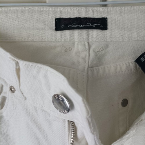 White low-rise jeans SK Jeans like new, size M
