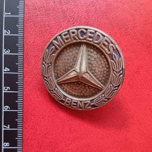 Mercedes Benz collectible car badge used