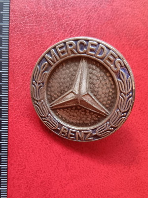 Συλλεκτικό σήμα αυτοκινήτου Mercedes Benz μεταχειρισμένο