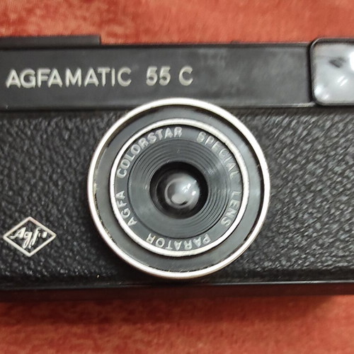 Agfamatic 55 C retro camera used