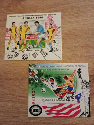 Football Fuje Romania new, World Cup 94 and Euro 96