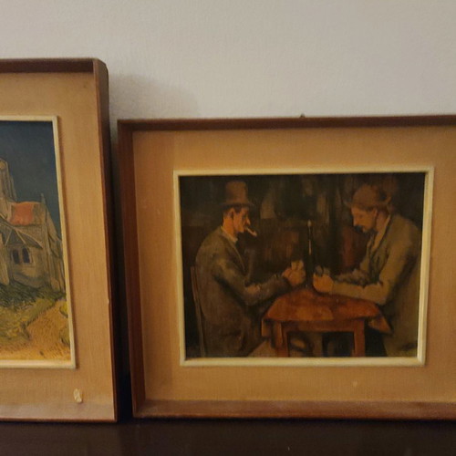 Van Gogh lithographs vintage set used