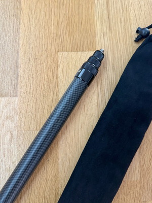Carbon Fiber Invisible Selfie Stick 1.5m new, lightweight extension pole