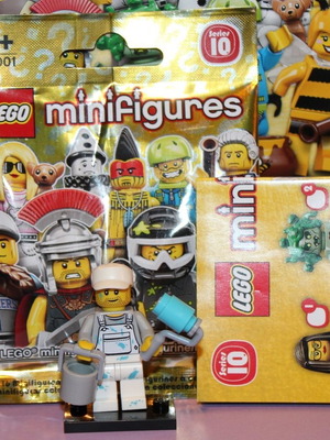 Lego Minifigures 71001 Series 10 Decorator Καινούργιο