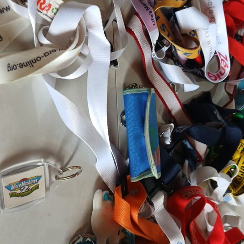 Keychains used, pack
