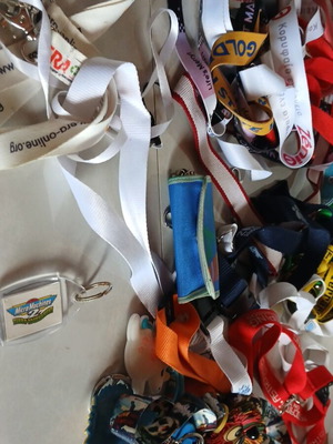 Keychains used, pack