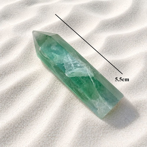 Decorative Fluorite Stone Desk Obelisk new
