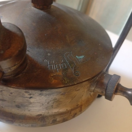 Vintage Hipo Portugal pressure stove used, metal construction