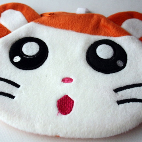 Vintage Hamtaro plush CD case new