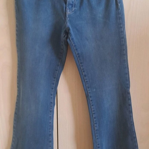 Silvian Heach blue flared jeans used size 26
