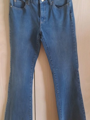 Silvian Heach blue flared jeans used size 26