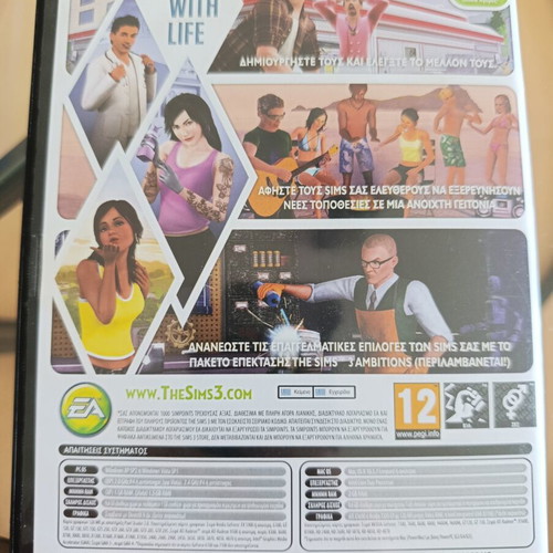 The Sims 3 with Ambitions expansion pack PC/Mac game like new