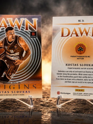 Kostas Sloukas Dawn 1/1 basketball card
