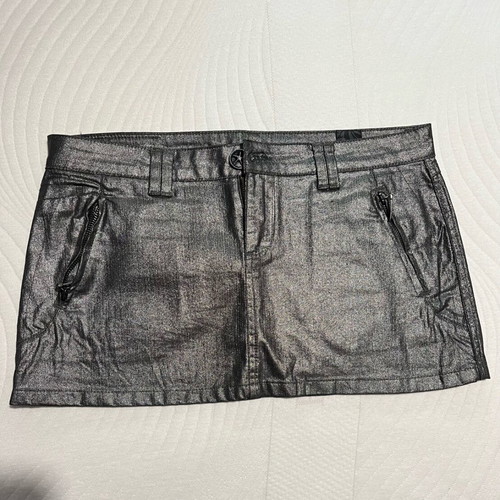 Edward Jeans skirt like new, gray silver, size L slim fit